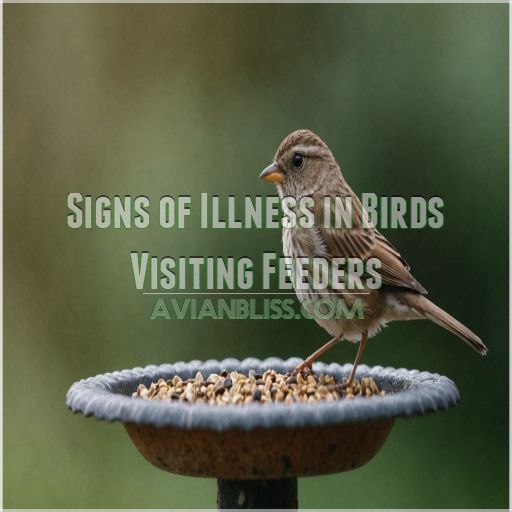 Signs of Illness in Birds Visiting Feeders