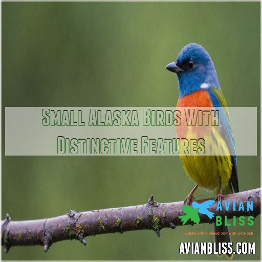 Small Alaska Birds With Distinctive Features