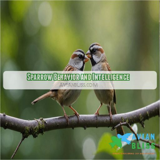 Sparrow Behavior and Intelligence