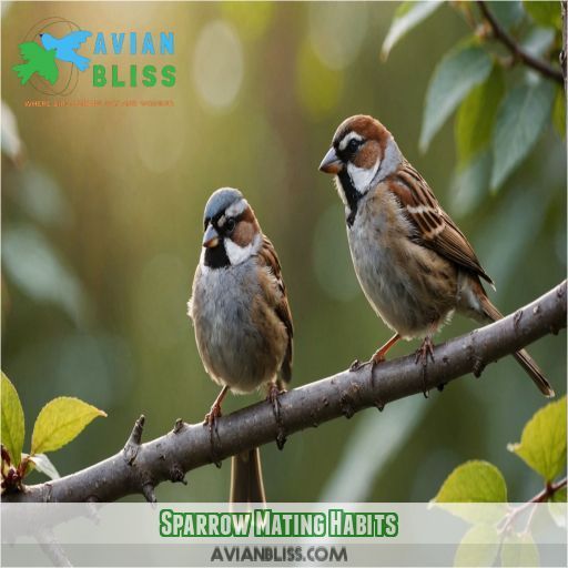 Sparrow Mating Habits