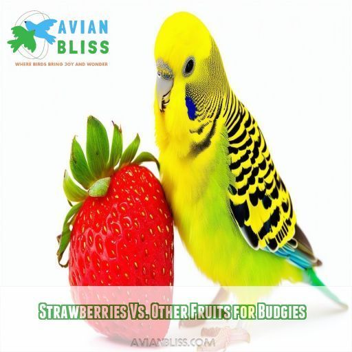 Strawberries Vs. Other Fruits for Budgies