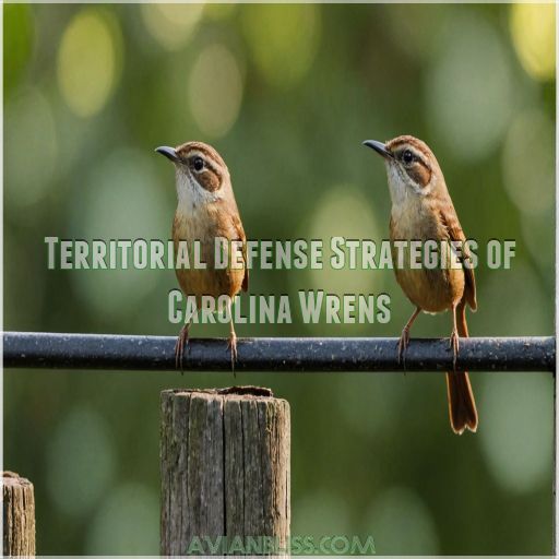 Territorial Defense Strategies of Carolina Wrens