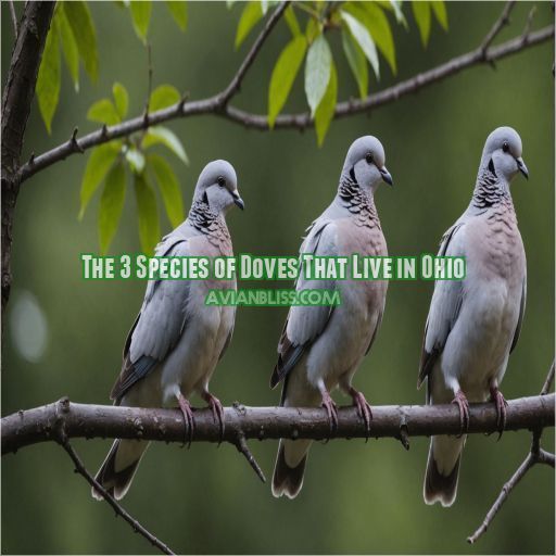 The 3 Species of Doves That Live in Ohio