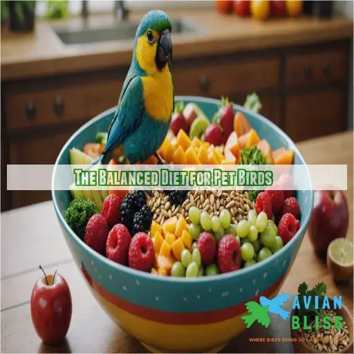 The Balanced Diet for Pet Birds