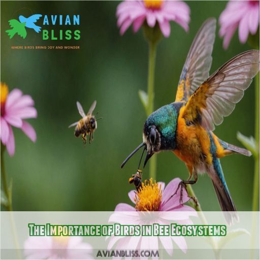 The Importance of Birds in Bee Ecosystems