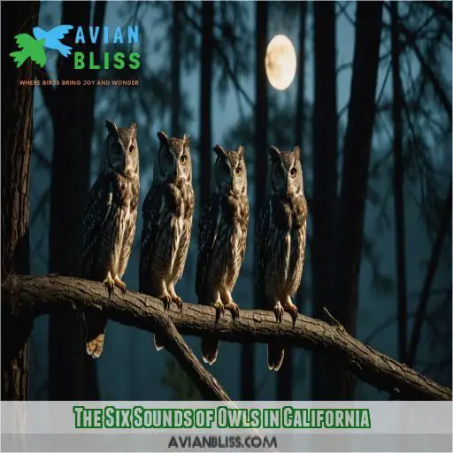 The Six Sounds of Owls in California