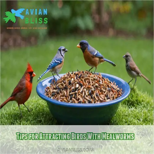 Tips for Attracting Birds With Mealworms