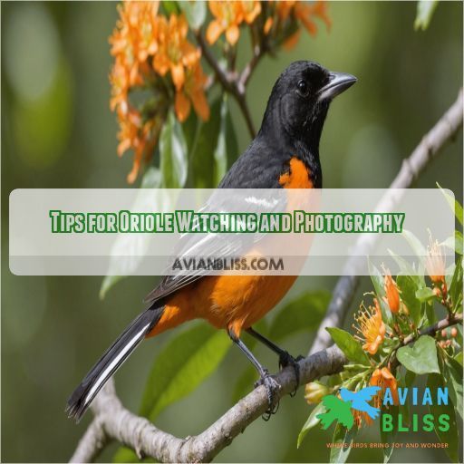 Tips for Oriole Watching and Photography