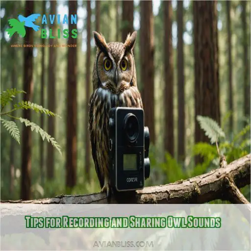 Tips for Recording and Sharing Owl Sounds