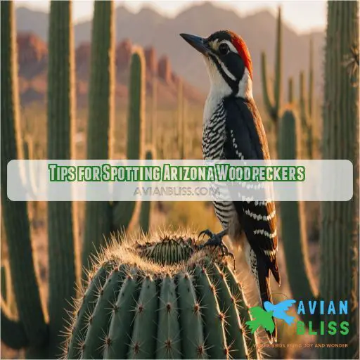 Tips for Spotting Arizona Woodpeckers