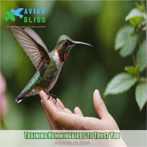 Training Hummingbirds to Trust You