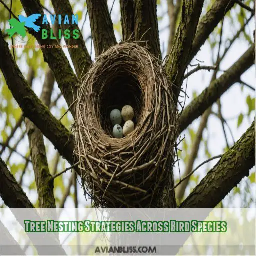 Tree Nesting Strategies Across Bird Species