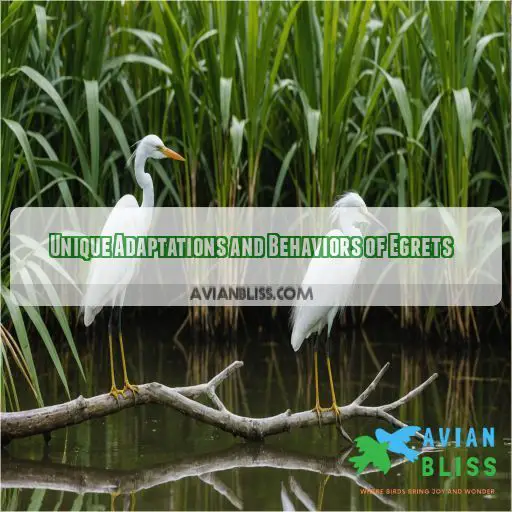 Unique Adaptations and Behaviors of Egrets