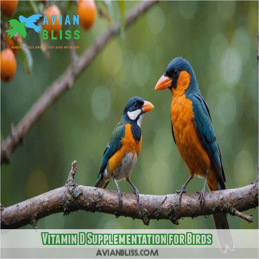 Vitamin D Supplementation for Birds