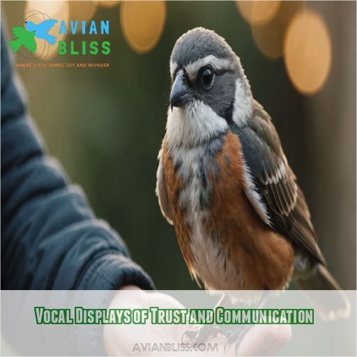 Vocal Displays of Trust and Communication