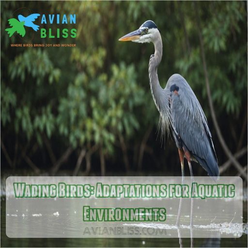 Wading Birds: Adaptations for Aquatic Environments