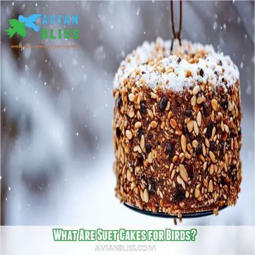 What Are Suet Cakes for Birds