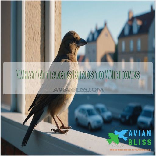 What Attracts Birds to Windows