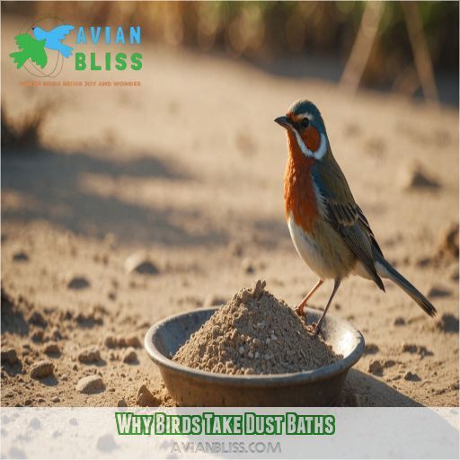 Why Birds Take Dust Baths