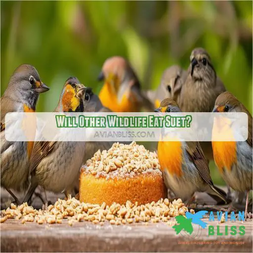 Will Other Wildlife Eat Suet