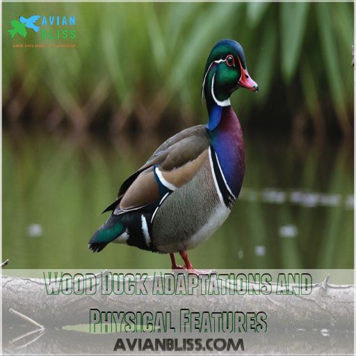 Wood Duck Adaptations and Physical Features