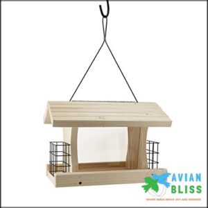 Woodlink Wood Bird Feeder with