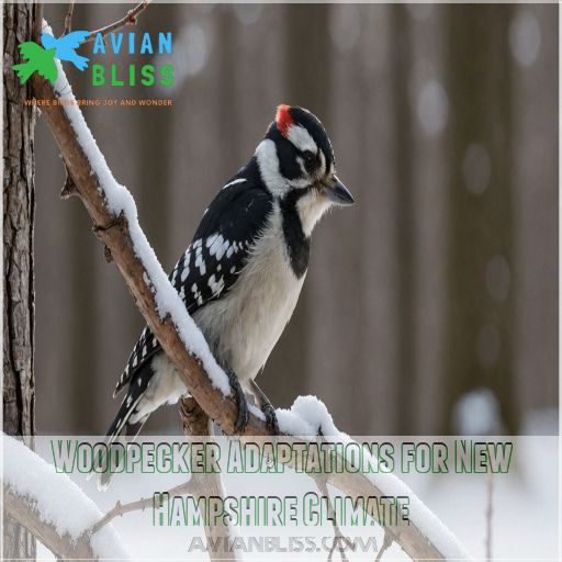 Woodpecker Adaptations for New Hampshire Climate