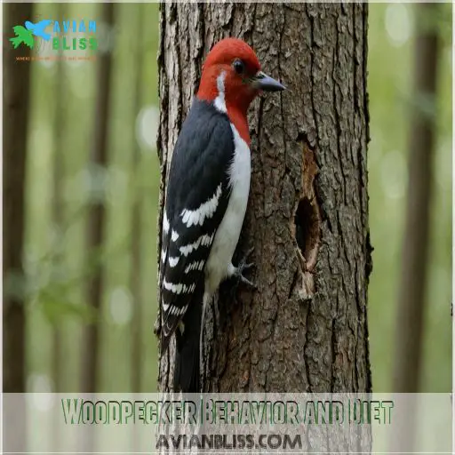 Woodpecker Behavior and Diet