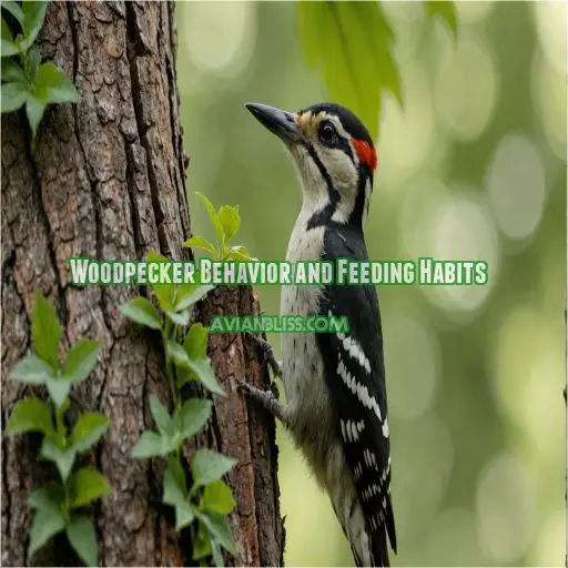 Woodpecker Behavior and Feeding Habits