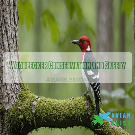 Woodpecker Conservation and Safety