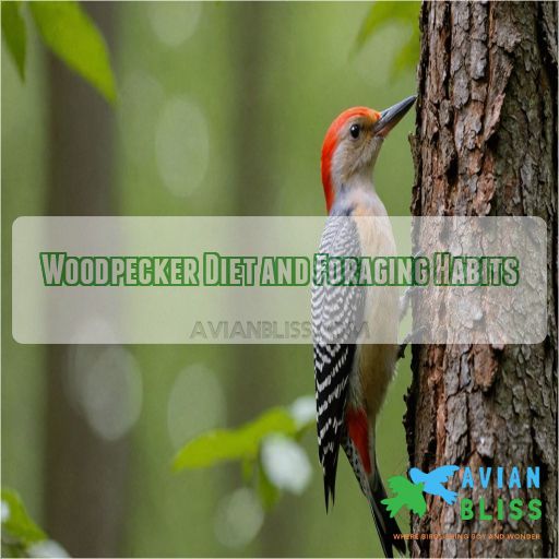 Woodpecker Diet and Foraging Habits