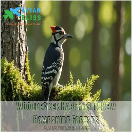 Woodpecker Habitats in New Hampshire Forests