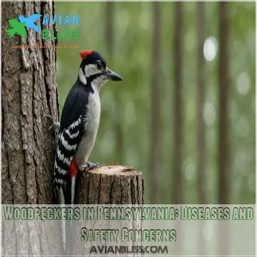 Woodpeckers in Pennsylvania: Diseases and Safety Concerns