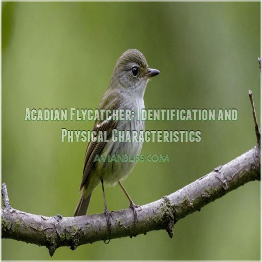 Acadian Flycatcher: Identification and Physical Characteristics