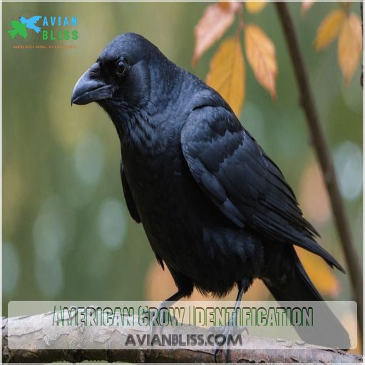 American Crow Identification