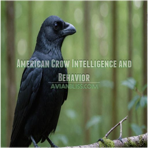 American Crow Intelligence and Behavior