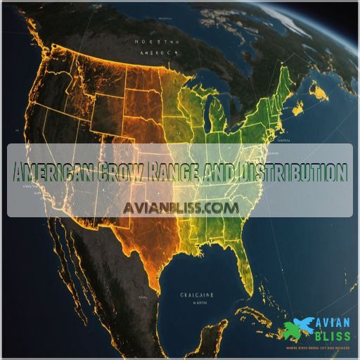 American Crow Range and Distribution