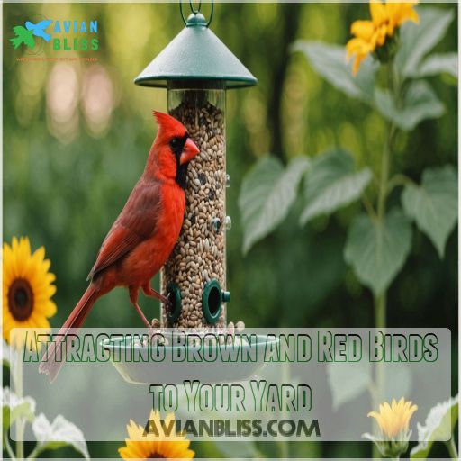 Attracting Brown and Red Birds to Your Yard