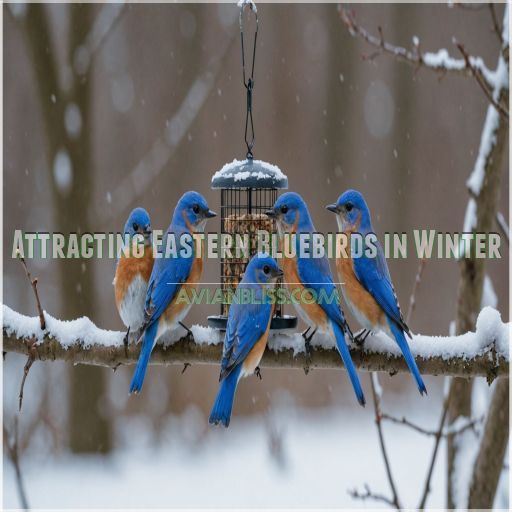 Attracting Eastern Bluebirds in Winter