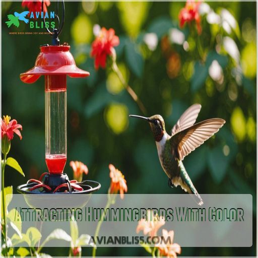 Attracting Hummingbirds With Color