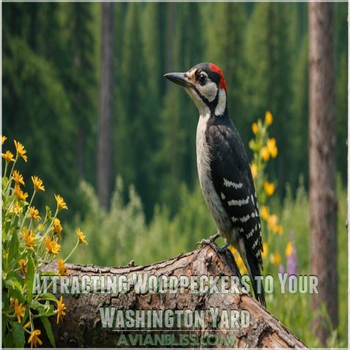 Attracting Woodpeckers to Your Washington Yard