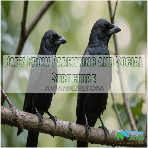 Baby Crow Parenting and Social Structure