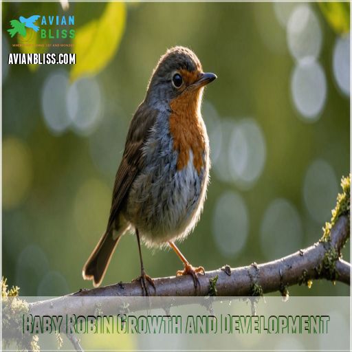 Baby Robin Growth and Development