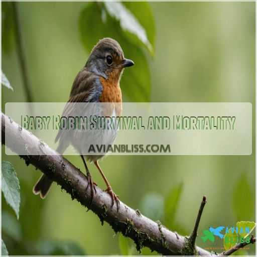 Baby Robin Survival and Mortality