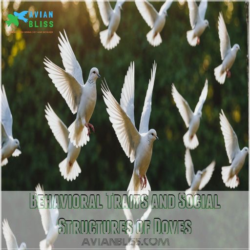 Behavioral Traits and Social Structures of Doves