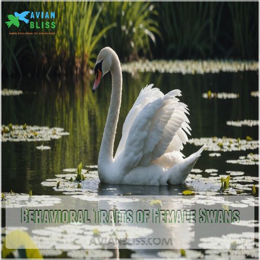 Behavioral Traits of Female Swans