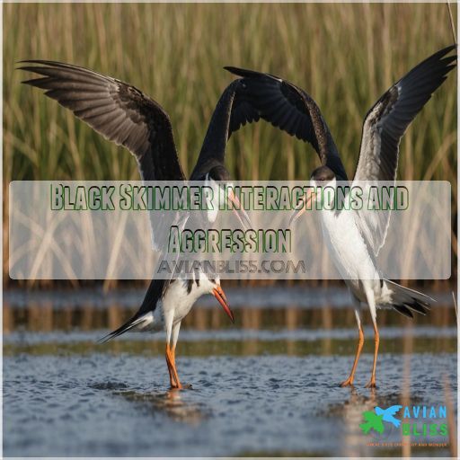 Black Skimmer Interactions and Aggression