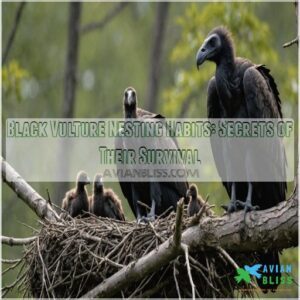 black vulture nesting habits