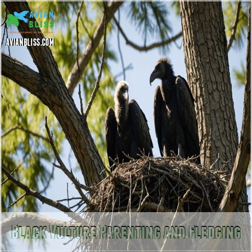 Black Vulture Parenting and Fledging