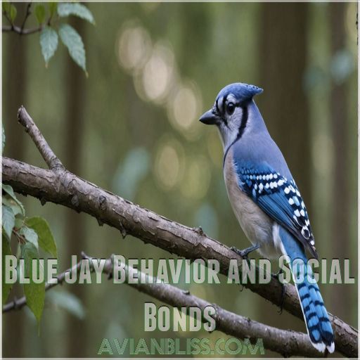 Blue Jay Behavior and Social Bonds